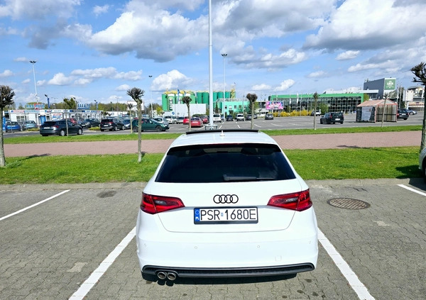 Audi A3 cena 70500 przebieg: 120100, rok produkcji 2014 z Poznań małe 67